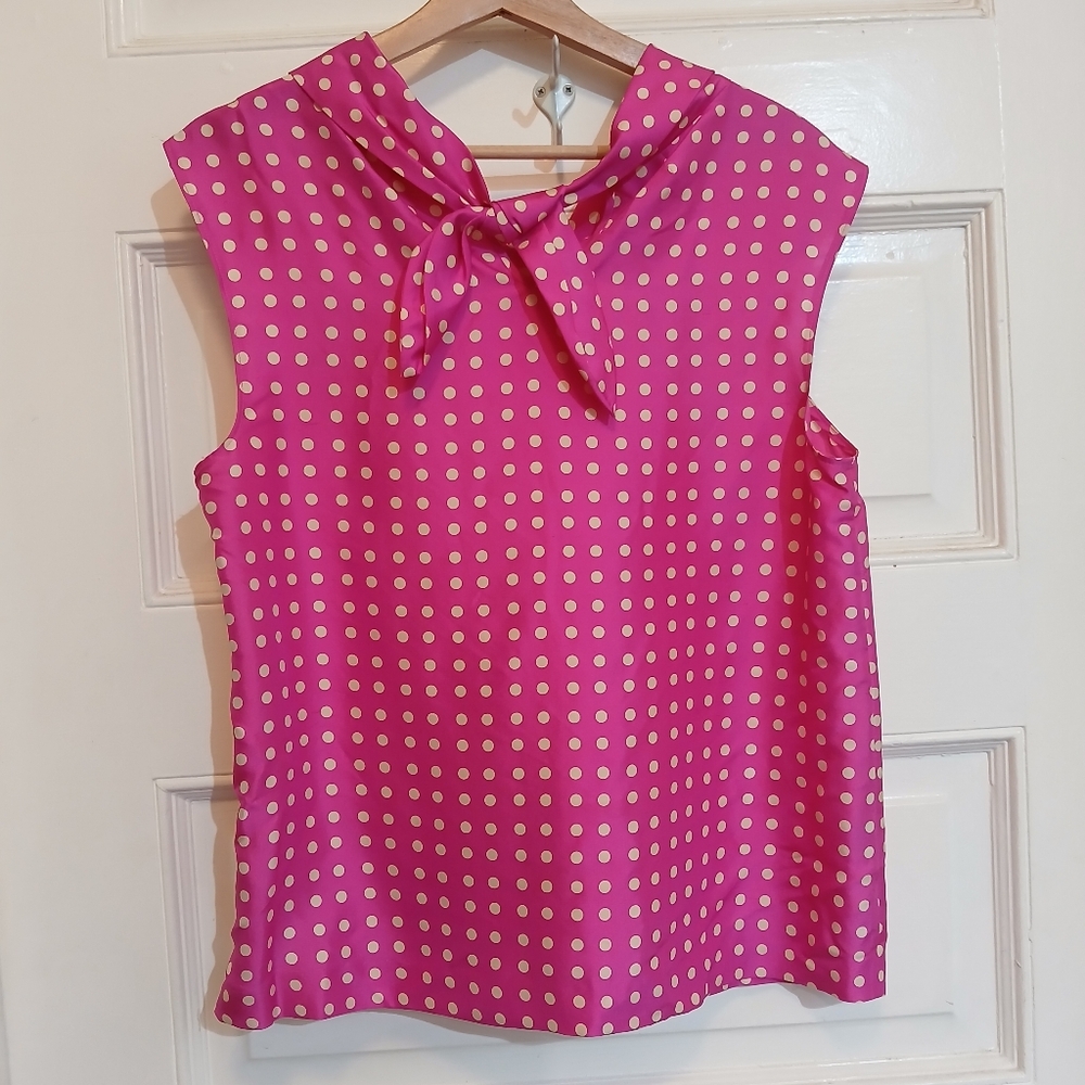 J. Crew Silk Blouse Size 10